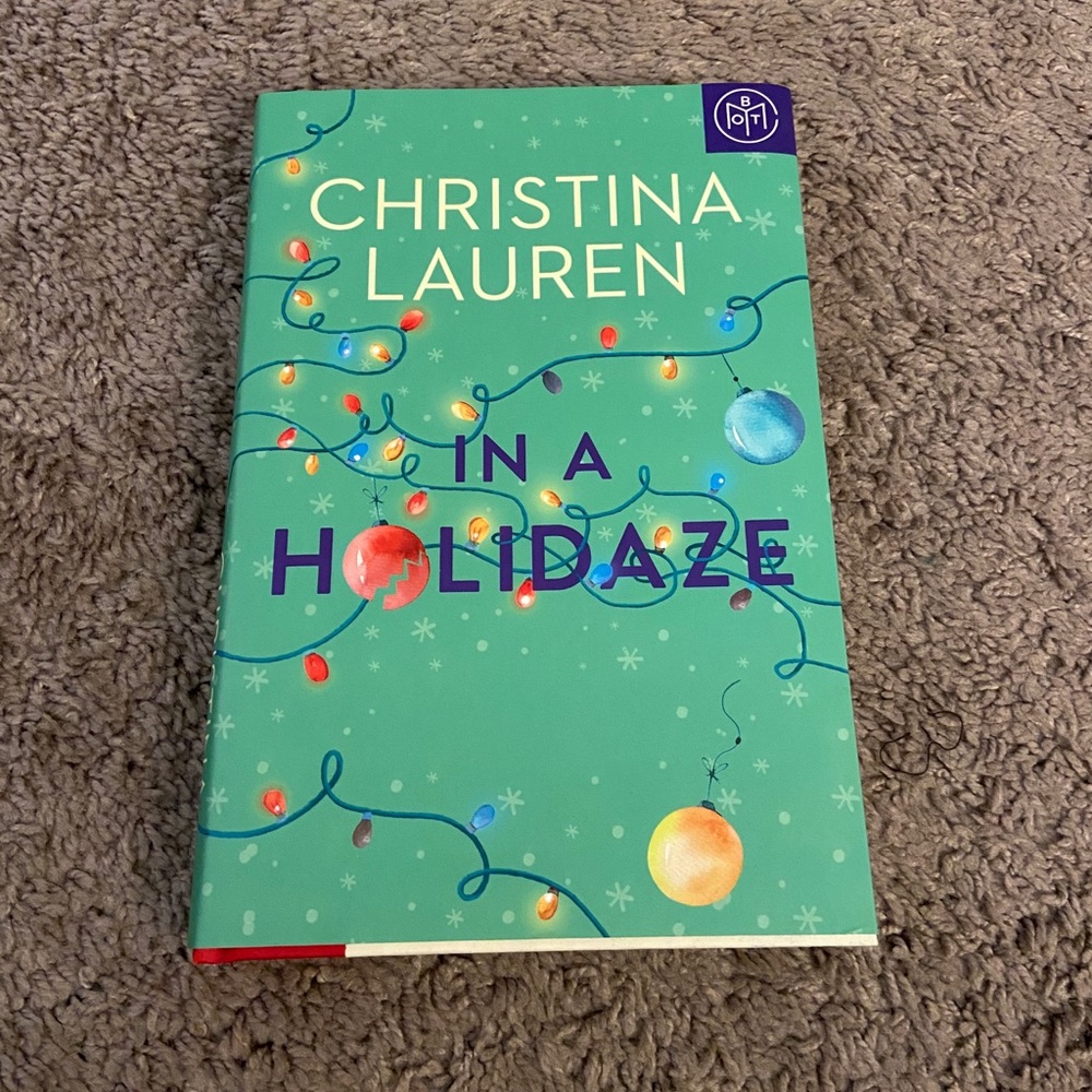 In A Holidaze hardback book
